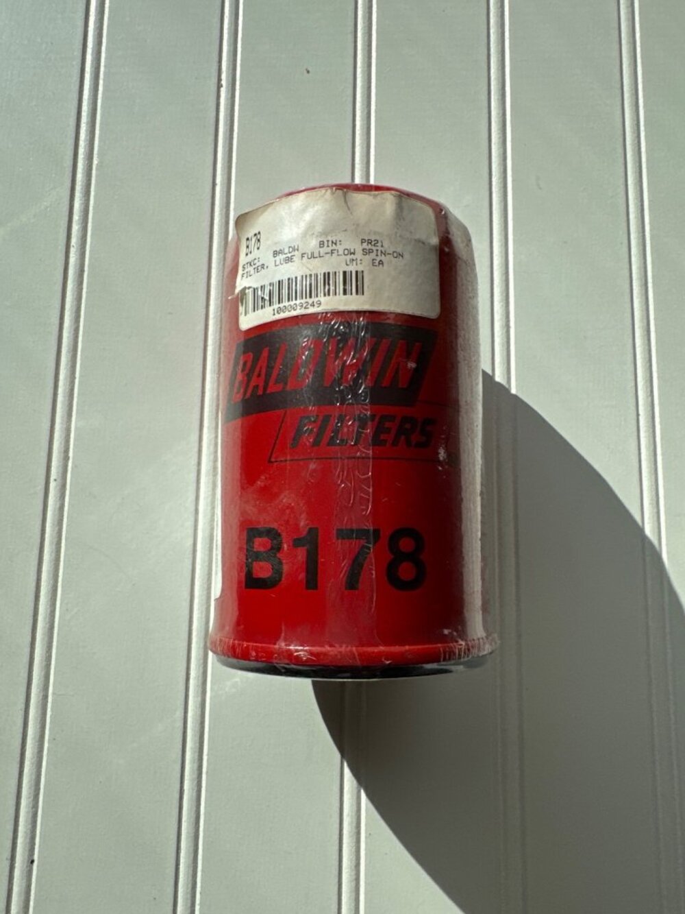 Baldwin Lube Full-Flow Spin-On Oil Filter B178 Red Durable Design New Sealed